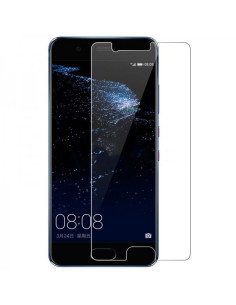 Härdat glas för Huawei P10 Lite, monterat på telefon med tydlig skärmklarhet