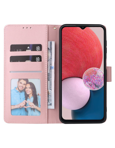 Samsung A13 4G Trendigt Plånboksfodral Sparkle 4-FACK