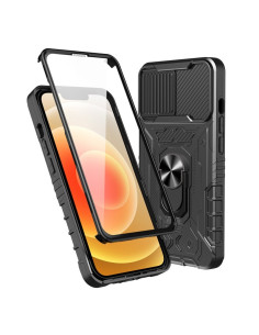 iPhone 14 Heltäckande Premium 3D Skal ThreeSixty CamShield