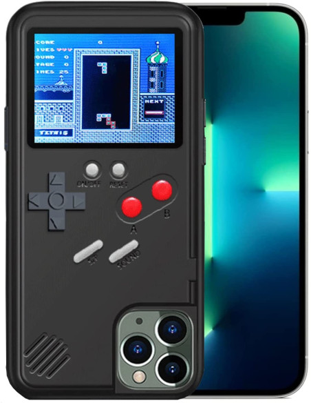 iPhone 13 Pro Max Klassisk Gameboy Skal Färgskärm | 36st Små Spel