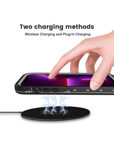 iPhone 13 Pro Max Heltäckande Vattentät Premium Skal - 2m