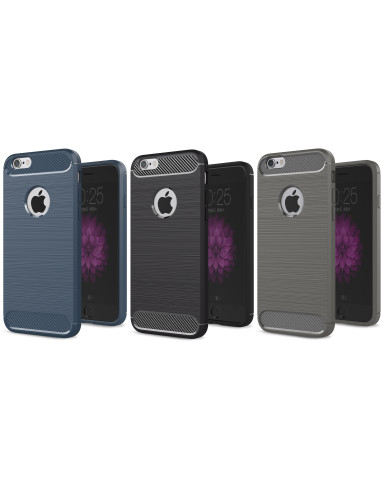 iPhone 6/6S | Stöttåligt Skal SlimCarbon® inkl. Skärmskydd