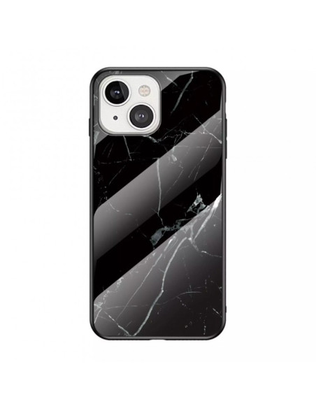iPhone 14 Plus Marmorskal 9H Härdat Glas Baksida Glassback V2