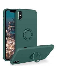 iPhone X Stöttåligt Skal med Ringhållare CamShield