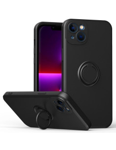 iPhone 14 Plus Stöttåligt Skal med Ringhållare CamShield