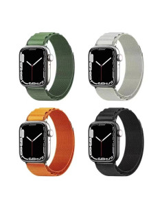 Slitstarkt Armband i Nylon för Apple Watch 42/44/45/49mm 2