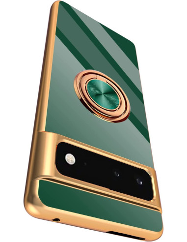 Google Pixel 7 Elegant &amp; Stöttåligt Skal med Ringhållare Flawless