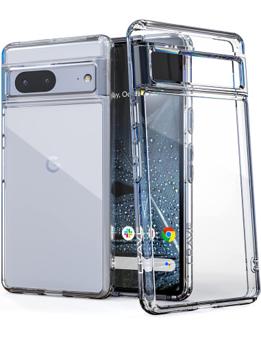 Genomskinligt TPU-skal för Google Pixel 7 med tydlig passform och stötabsorberande design