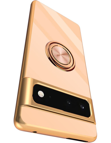 Google Pixel 7 Pro Elegant &amp; Stöttåligt Skal med Ringhållare Flawless