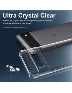 Google Pixel 6A Stöttåligt Skal med Förstärkta Hörn