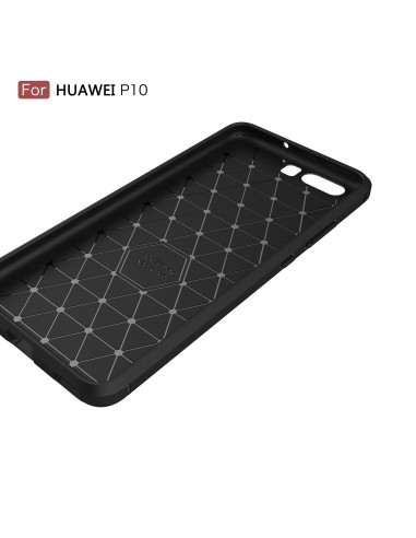 Huawei P10 Plus | Stöttåligt Skal SlimCarbon® inkl. Skärmskydd