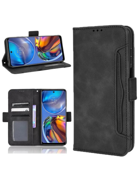 Motorola Moto E32s Plånboksfodral PU-Läder 6-FACK Winston V3