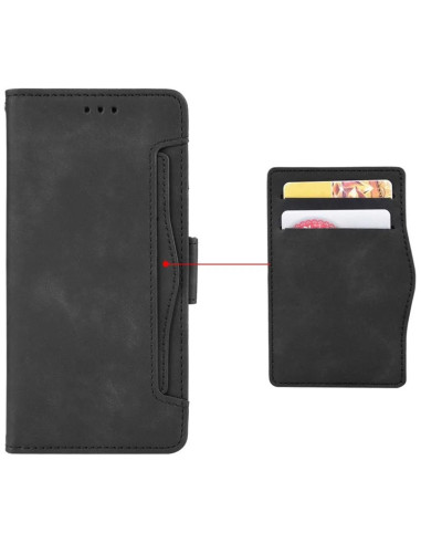 Motorola Moto E32s Plånboksfodral PU-Läder 6-FACK Winston V3