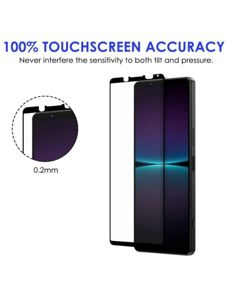 2-PACK Xperia 5 IV Härdat Glas 0.26mm 2.5D 9H Fullframe