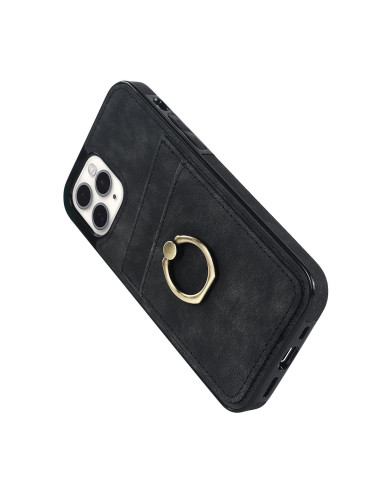 iPhone 11 Pro Mobilskal med Korthållare Retro V4