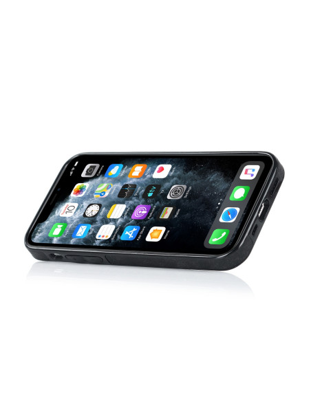 iPhone 11 Pro Mobilskal med Korthållare Retro V4