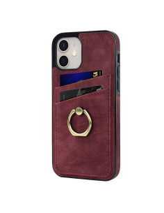 iPhone 11 Mobilskal med Korthållare Retro V4 2