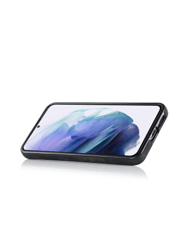 Svart mobilskal för Samsung S21, sett framifrån med skärmen synlig