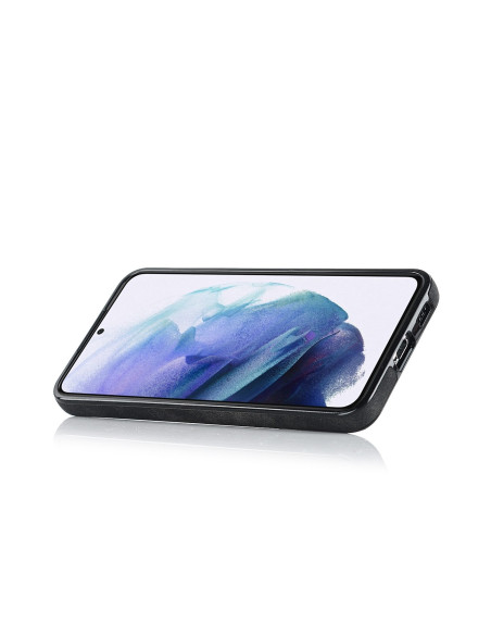 Svart mobilskal för Samsung S21, sett framifrån med skärmen synlig