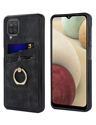 Samsung A12 5G Mobilskal med Korthållare Retro V4