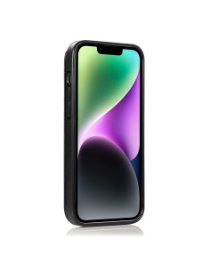 iPhone 13 Pro Stöttåligt Skal Korthållare 3-FACK Flippr V2 Svart