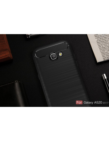 Samsung A5 2017 | Stöttåligt Skal SlimCarbon® inkl. Skärmskydd