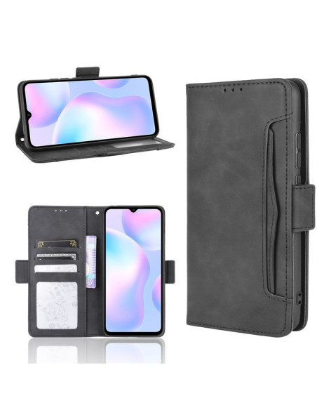 Redmi 9A Plånboksfodral PU-Läder 6-FACK Winston V3