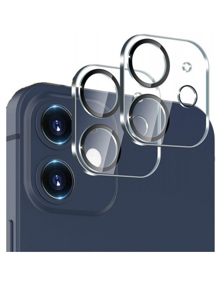 2-PACK iPhone 11 / 12 Mini Skydd Linsskydd Kameraskydd