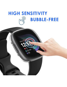 2-PACK Heltäckande Skal Fitbit Sense 2 / Versa 4