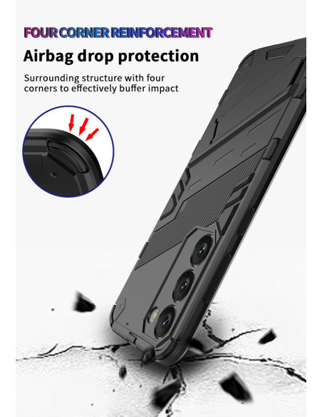 Samsung S23 Plus Stöttåligt Skal med Kickstand ThinArmor V2