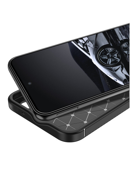Samsung S23 Stöttåligt Slimmat Skal FullCarbon V4