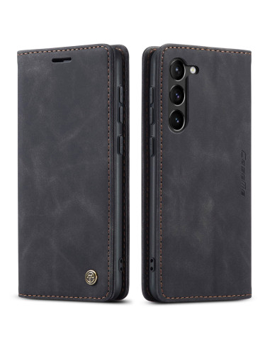 Samsung S23 Plus Elegant Flipfodral CaseMe 3-FACK