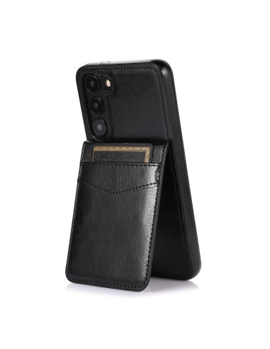 Samsung S23 Plus Mobilskal Korthållare 5-FACK Retro V3