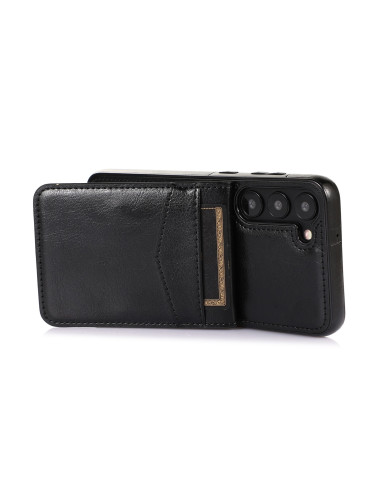 Samsung S23 Plus Mobilskal Korthållare 5-FACK Retro V3