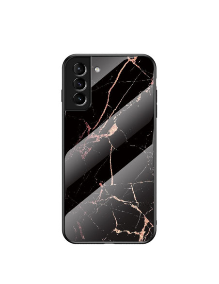 Samsung S23 Plus Marmorskal 9H Härdat Glas Baksida Glassback V2