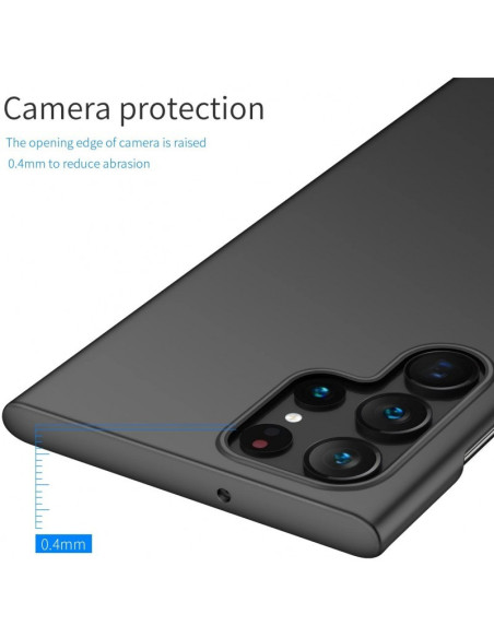 Samsung S23 Ultra Tunt Mattsvart Skal Basic V2