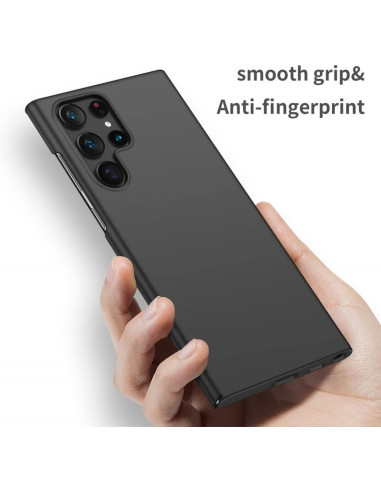 Samsung S23 Ultra Tunt Mattsvart Skal Basic V2
