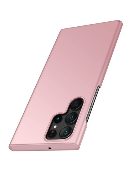 Samsung S23 Ultra Tunt Lätt Mobilskal Basic V2 Rosenguld