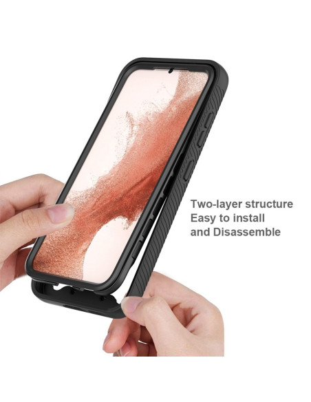 Samsung S23 Plus Heltäckande Premium 3D Skal ThreeSixty