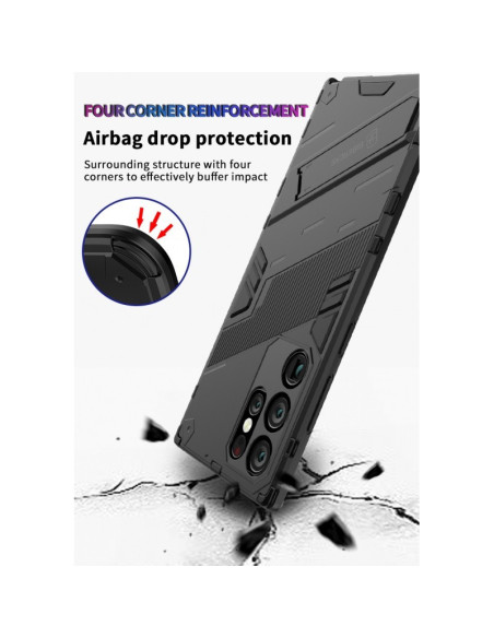 Samsung S23 Ultra Stöttåligt Skal med Kickstand ThinArmor V2