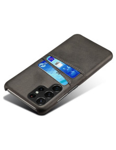 Samsung S23 Ultra Stötdämpande Mobilskal Korthållare Retro V2