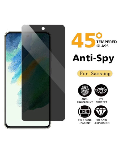 Samsung S23 Plus Privacy Härdat glas 0.26mm 2.5D 9H