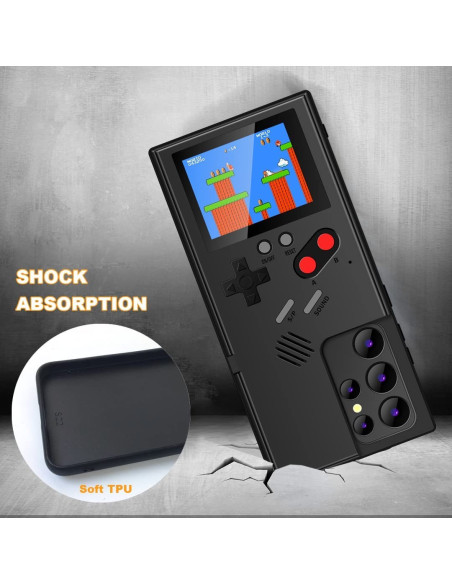 Samsung S20 Ultra Klassisk Gameboy Skal Färgskärm | 36st Små Spel