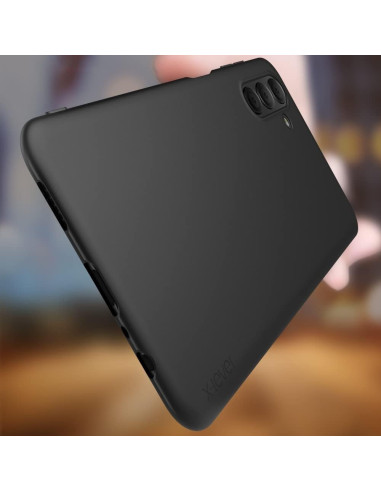 Baksidan av det ultratunna mattsvarta skalet för Samsung A13 5G och A04s, med kameraöppningar