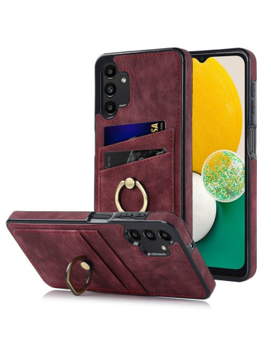 Samsung A54 5G Mobilskal med Korthållare Retro V4