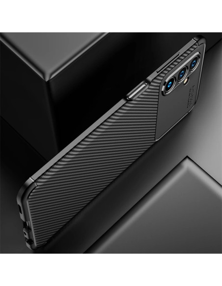 Samsung A14 5G/4G Stöttåligt Slimmat Skal FullCarbon V4