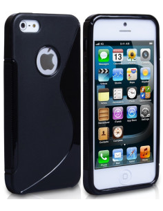 iPhone 5/5S/SE Ultratunn Stötdämpande Skal S-Line