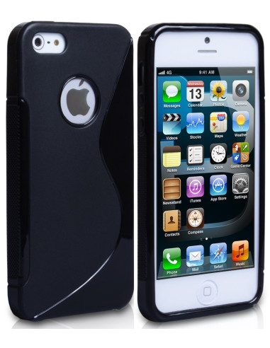 iPhone 5/5S/SE Ultratunn Stötdämpande Skal S-Line