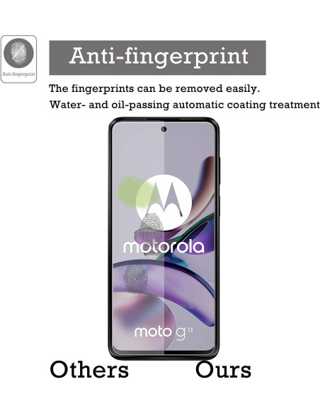 2-PACK Motorola Moto G13 / G23 Härdat glas 0.26mm 2.5D 9H
