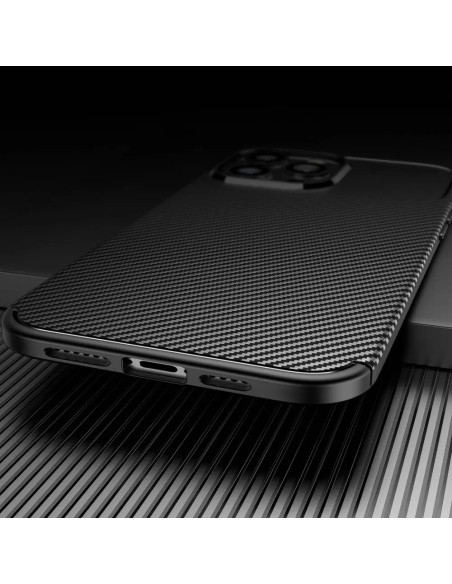 iPhone 14 Pro Max Stöttåligt Slimmat Skal FullCarbon V4